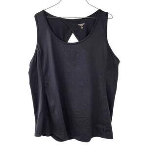 OLD NAVY ACTIVE Black Sleeveless Workout Tank Womens Size XXL
